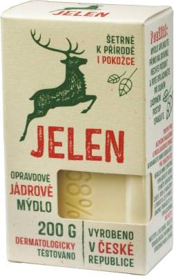 Mýdlo jádrové Jelen 200g