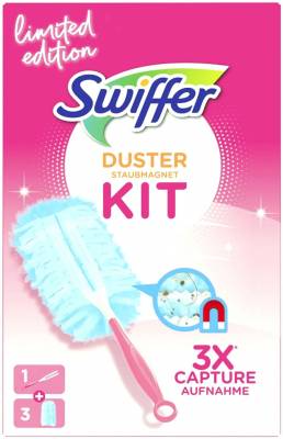 Swiffer Duster násada malá + 3ks prachovka s vůní 