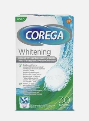 Corega WHITENING 30 tablet
