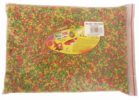 KOI Mini Mix Pellet kuličky sáček 3L