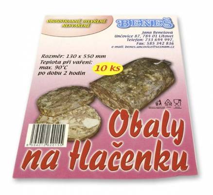 Střeva na tlačenku 10ks 13x55