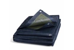 Zakrývací plachta 5x8m 150g/m2 modro-zelená
