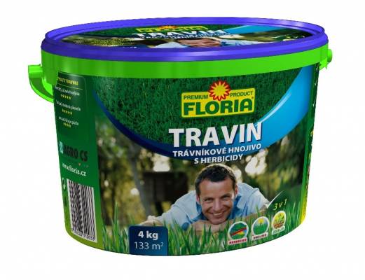TRAVIN granulovaný, Král trávníků 4 kg 