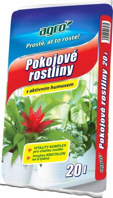Substrát pro pokojové rostliny 20l AGRO