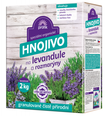 Hnojivo na levandule a rozmarýny 2kg