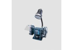 Bruska elektrická stolní dvoukotoučová 150mm/300W + svítidlo 40W