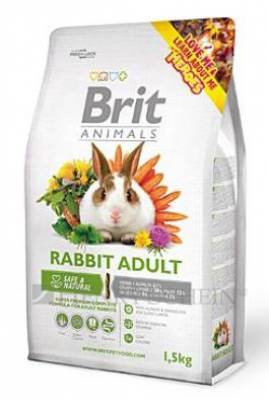 Brit Animals Rabbit Adult complete 1,5kg