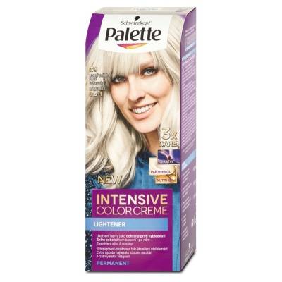 Palette barva na vlasy C9 ledový stříbřitě plavý