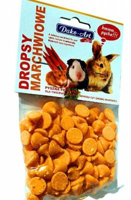 Dako 75g dropsy hlodavec mrkvové