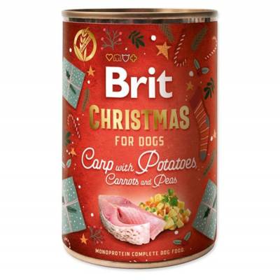 Brit Dog konzerva Mono Protein Christmas 400g