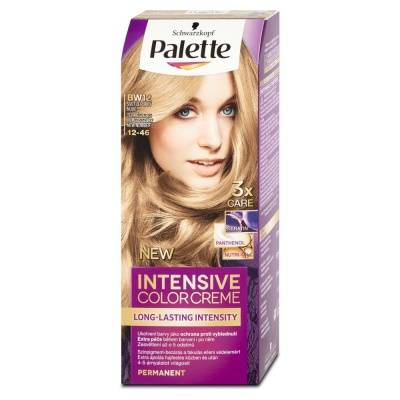 Palette barva na vlasy BW12 12-46 světle plavý nude