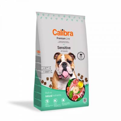 Calibra Dog Premium Line Sensitive 12kg + 3kg 