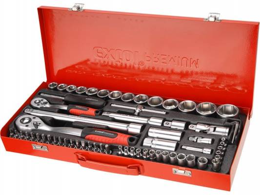 EXTOL PREMIUM klíče nástrčné, sada 65ks 8818370