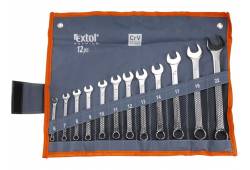 Klíče otevř./očkové pouz. 6-22mm 12ks C. 6333