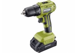Vrtací šroubovák aku, BRUSHLESS, 20V Li-ion, 2×2Ah