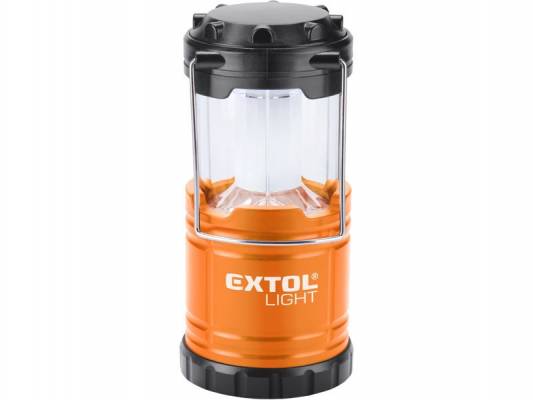 Lucerna teleskopická 50lm, 8x LED, ABS plast