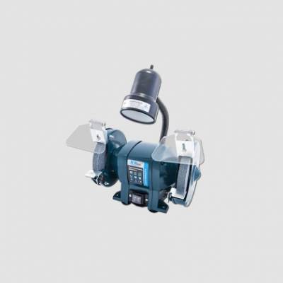 Bruska dvoukotoučová 125mm 150W + svítidlo XT107125