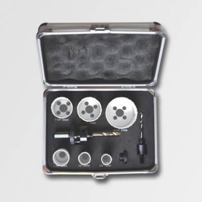 Korunkové vrtáky HSS Bi-metal 9dílů