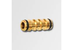 Mezikus pro 2 rychlospojky mosaz (45203)