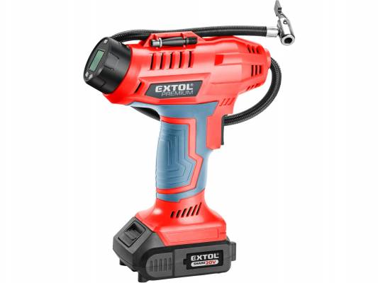 Kompresor domácí aku share20v, 20v li-ion, 2000mah EXTOL PREMIUM 8891874