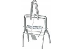 Past na krtky s držadlem, mechanická, 20x10 cm