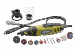 Bruska přímá s ohebným nástavcem, 210ks, 135W