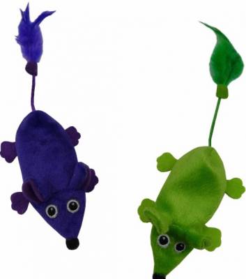 Myš plyšová 11cm neplněná