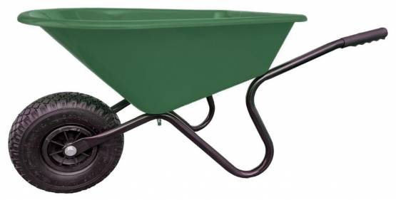 Kolečko stavební dětské UH korba zelená