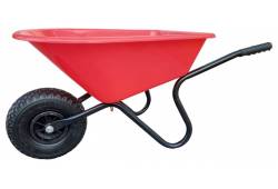 Kolečko stavební dětské UH korba červená