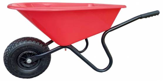 Kolečko stavební dětské UH korba červená