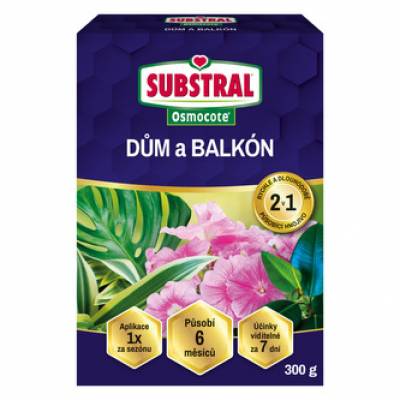 Substral Osmocote 2v1 dům a balkon 300g Evergreen