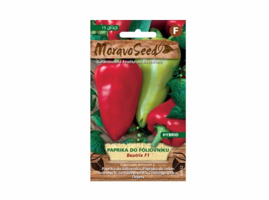 Paprika zeleninová BEATRIX F1 (do fóliovníku)