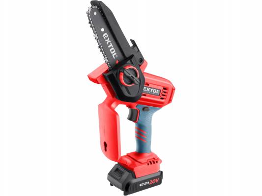 Pila řetězová aku jednoruční SHARE20V, 12cm, 20V Li-ion, 2Ah EXTOL