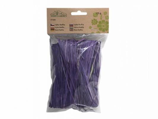 Provaz lýko-Raffia 25g sv.fialová NG