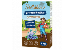 Sedlákovo hnojivo s ovčí vlnou na borůvky a rododendrony 1kg