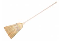 Koště čirokové s násadou 145cm 5x prošité