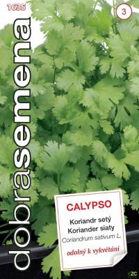 Koriandr Calypso 2g, Dobrá semena