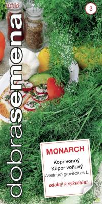 Kopr vonný Monarch 4g, Dobrá semena