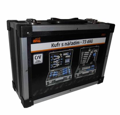 Magg Sada nářadí 73 ks v kovovém kufru Magg JY0073