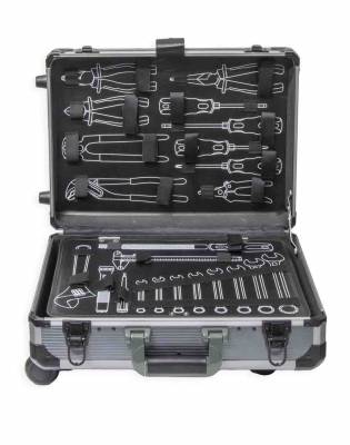 Kufr 465x345x142mm pojízdný, AL design