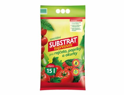 Forestina Supresivní substrát pro rajčata papriky, okurky 15l