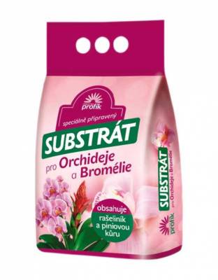 Substrát pro orchideje a bromélie 5L kůrový