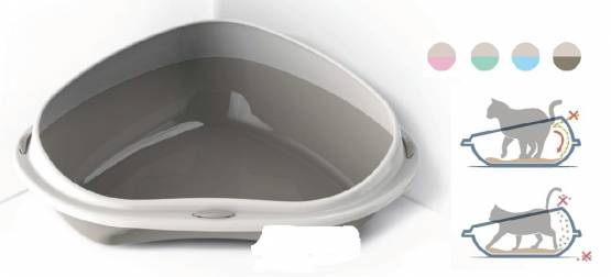 WC SHUTTLE Corner-rohový-49x40-17,5h