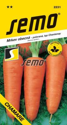 Mrkev poloraná Chamare 3g
