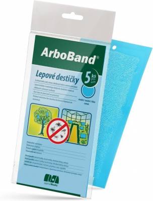 Lepové desky na ochrnu stromů a rostlin ArtoBand modré 5ks