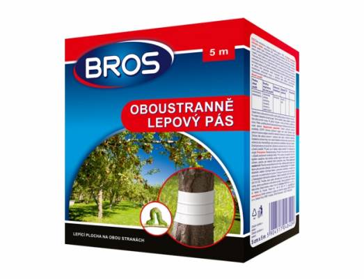 Bros lepový pás 5m oboustranný