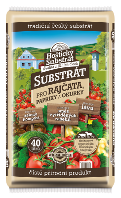 Substrát hoštický pro rajčata, papriky a okurky 40L
