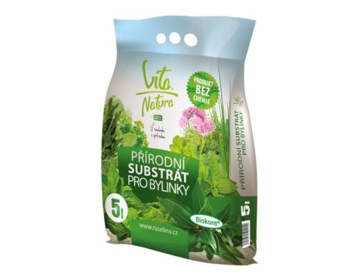 Substrát pro koření a bylinky VITA NATURA 5L