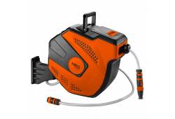 Buben samonavíjecí s hadicí 20m+2m,tryskou.na zeď.profi NEO tools