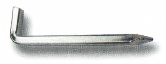 Skoba zatloukací Zn 50x4mm